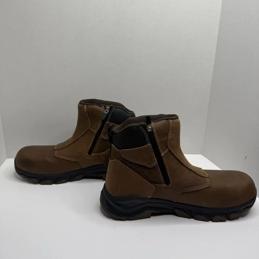 Carolina CA5550 Men’s 12 D Waterproof Side Zip Comp Toe Work Boots NEW